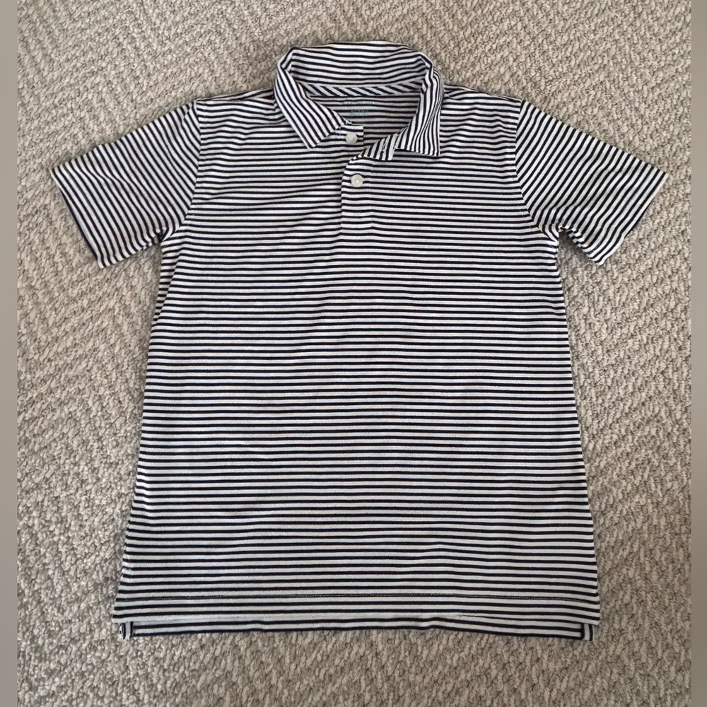 Crewcuts striped performance polo shirt